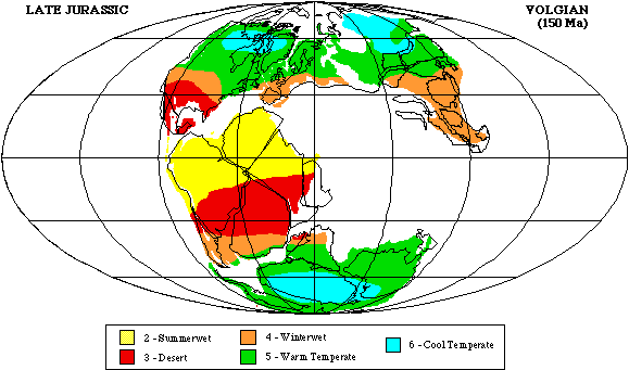 Late Jurassic climate