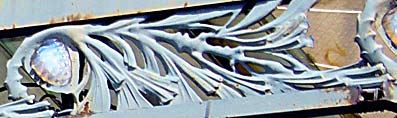 Ginkgo motif l'Excelsior, Art Nouveau Nancy (photo Cor Kwant)