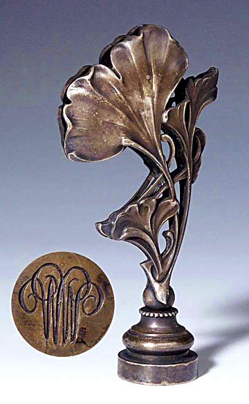 Jugendstil stamp 1900